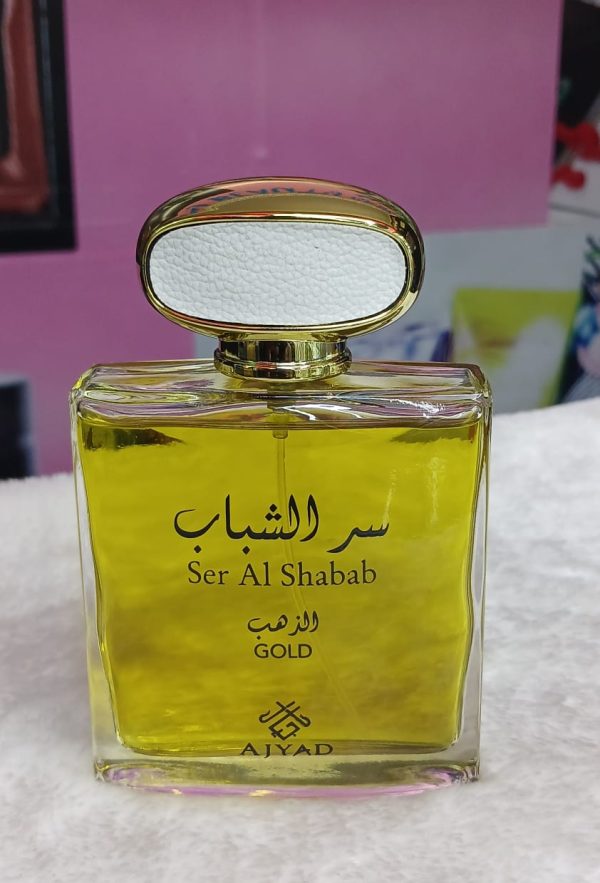 Ajyad Ser Al Shabab Gold Spray Eau De Perfume - 100 Ml ( Unisex )