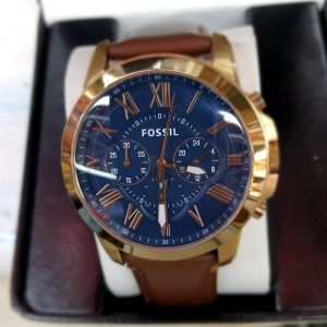 Fossil Men's Analog Leather Casual Watch