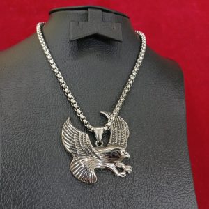 Flying Eagle steel white cool style men's Pendant