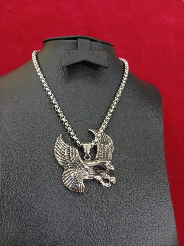 Flying Eagle steel white cool style men's Pendant