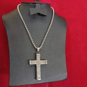 Stainless Steel Religious Cross Necklaces & Pendants for Men