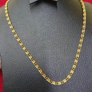 SIMPLE GOLDEN CHAIN FOR LADIES