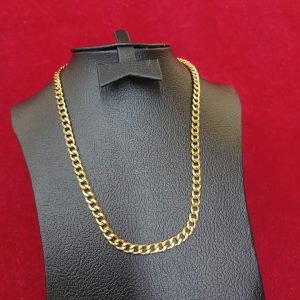 Gold Filled Cuban Link Chain Necklace for Men