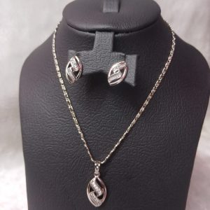 The Orna Silver Pendant Set