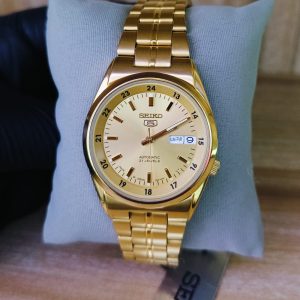 Seiko 5 Gold Watch