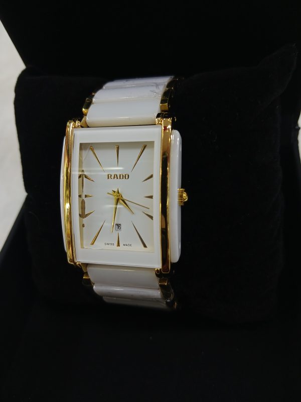 Square Rado Jubile White Ceramic Ladies Watch