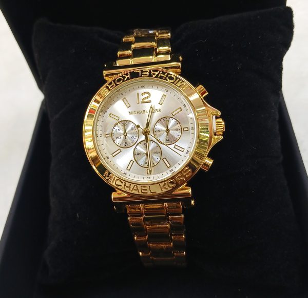 Michael Kors Maren Gold-Tone Stainless Steel Watch