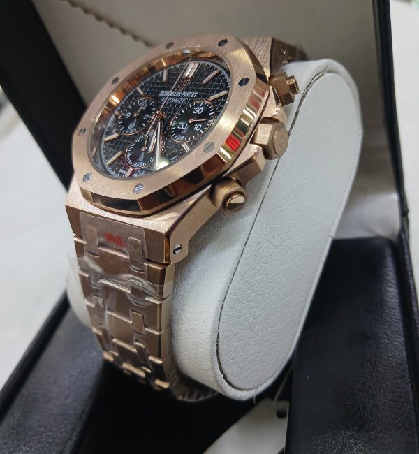 Audemars Piguet Royal Oak Chronograph unisex watch Rose Gold. - Image 2