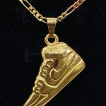 Gold Sneaker Pendant Chain