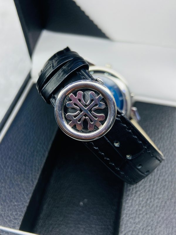 Patek Philippe 5951/500P‑001 Grand Complications Perpetual Calendar Moon‑Phase Chronograph – Platinum, Black Dial - Image 3