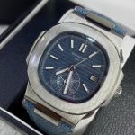 Patek Philippe Nautilus Chronograph – Blue Dial, Denim Strap Men’s Watch | PBeauty Galore Kenya