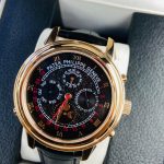 Patek Philippe 5951/500P‑001 Grand Complications Perpetual Calendar Moon‑Phase Chronograph – Rose Gold Finish, Black Dial