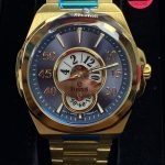 Sveston SV-9382G-10 Gold Dual Dial Men's Luxury Watch – Japanese Quartz, Water Resistant