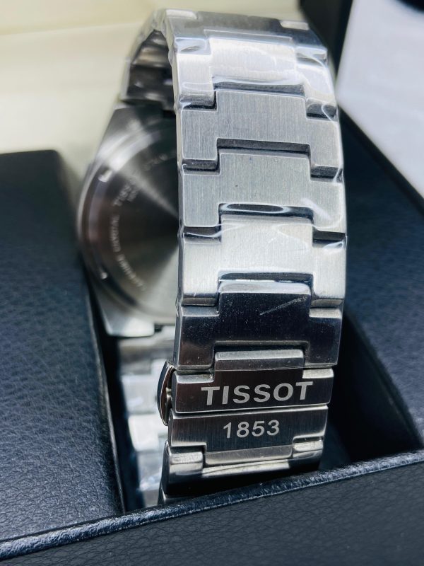 Tissot PRX Chronograph – Swiss Quartz Blue Dial Watch for Men | Stainless Steel - Image 3